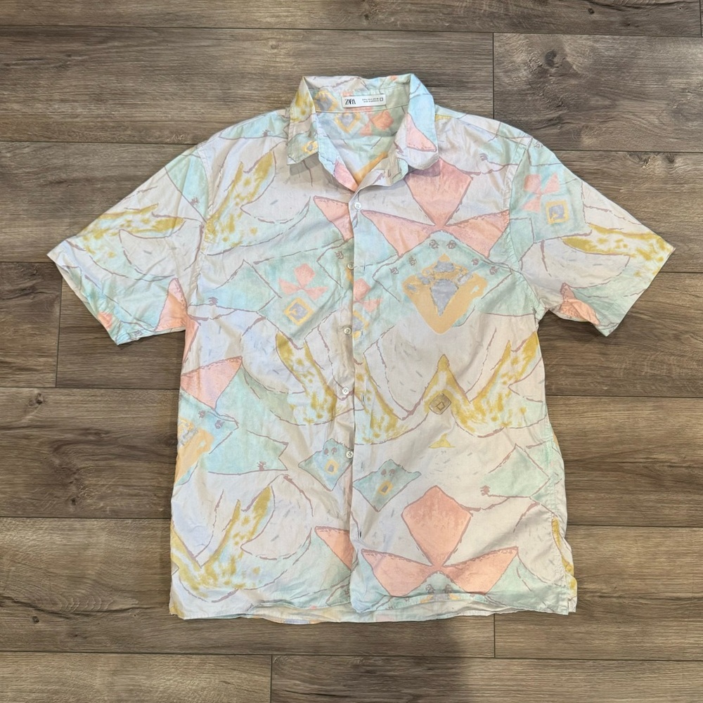 Zara button up shirt